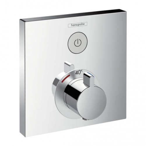 Hansgrohe ShowerSelect - Termostat pod omítku pro 1 spotřebič, chrom 15762000